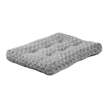 QuietTime® Deluxe Ombré Swirl Pet Bed – 18 inch (Grey)